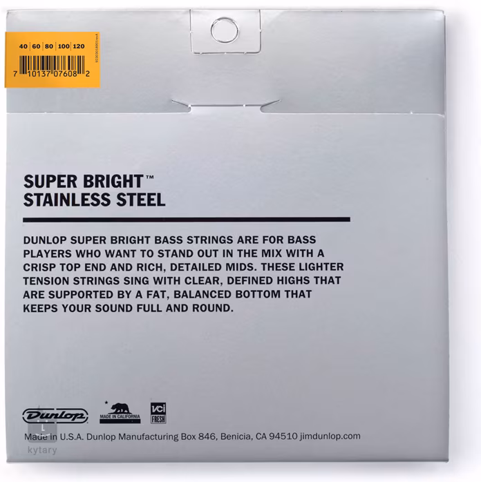 Dunlop DU DBSBS40120 - Struny do pięciostrunowej gitary basowej