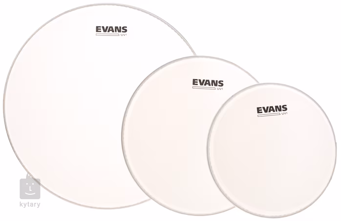 Evans Tompack: UV1 Coated - 10,12,16 - Zestaw naciągów do tomów