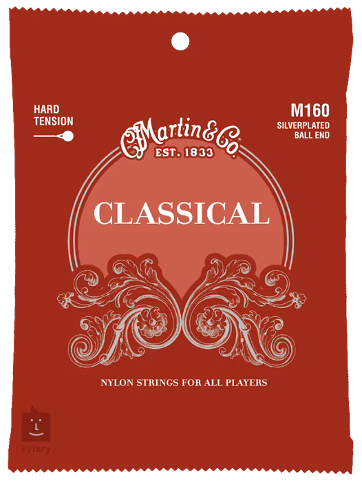 Martin Classical Hard Tension Ball End - Struny nylonowe do gitary klasycznej
