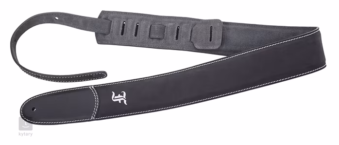 Furch Leather Strap Black - Pas gitarowy