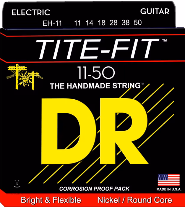 DR Strings Tite-Fit 11/50 - Struny do gitary elektrycznej