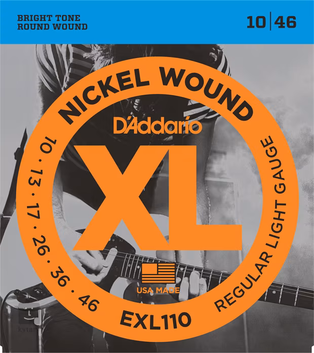 D'Addario EXL110 - Struny do gitary elektrycznej