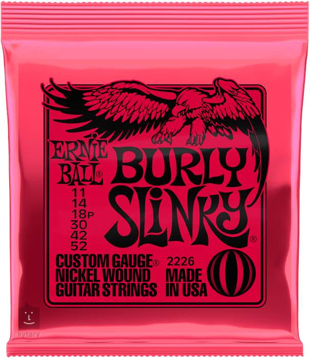Ernie Ball 2226 Nickel Wound Burly Slinky - Struny do gitary elektrycznej