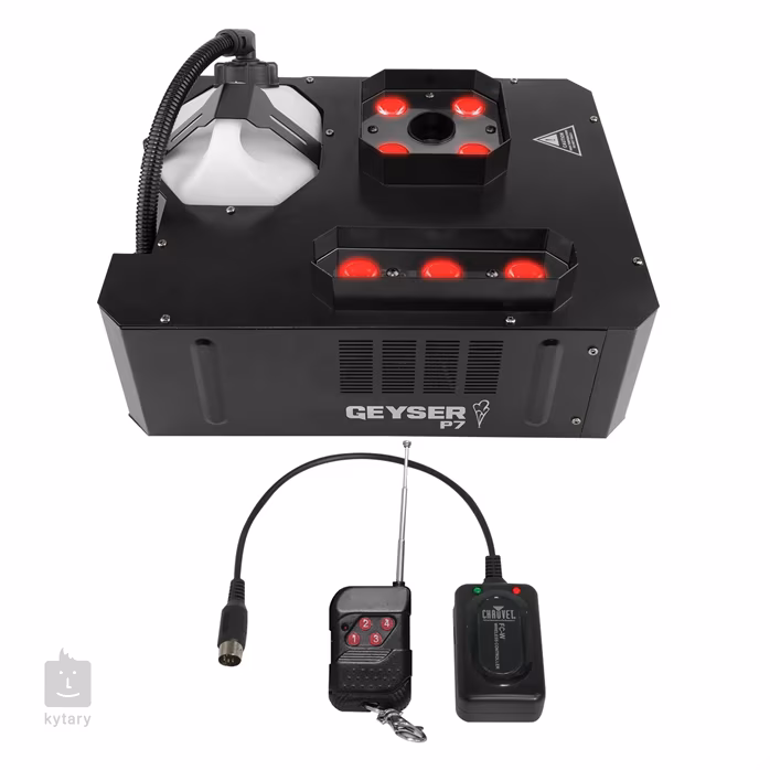 Chauvet Geyser P7 - Wytwornica mgły z LED
