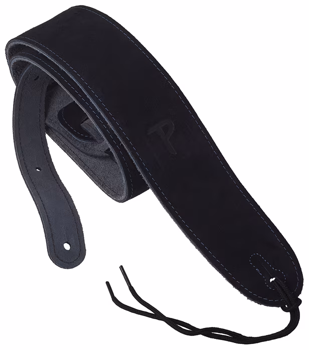 Perri's Leathers 206 Soft Suede Deep Blue - Pas gitarowy