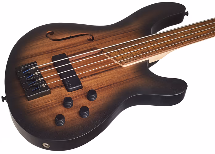 Cort B4 FL MHP ZOPTA (uszkodzone) - Elektryczna gitara basowa bezprogowa