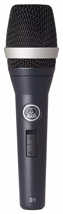 AKG D5 S - Mikrofon dynamiczny z wyłącznikiem