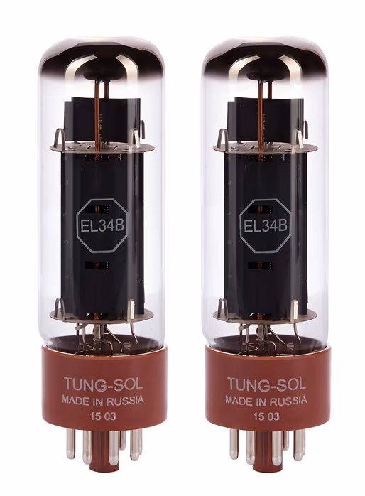 Tung-Sol EL34B PAIR - Lampa elektronowa do urządzeń lampowych