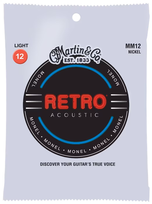 Martin Retro Light - Metalowe struny do gitary akustycznej