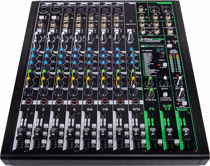Mackie ProFX12v3 - Analogowa konsoleta mikserska