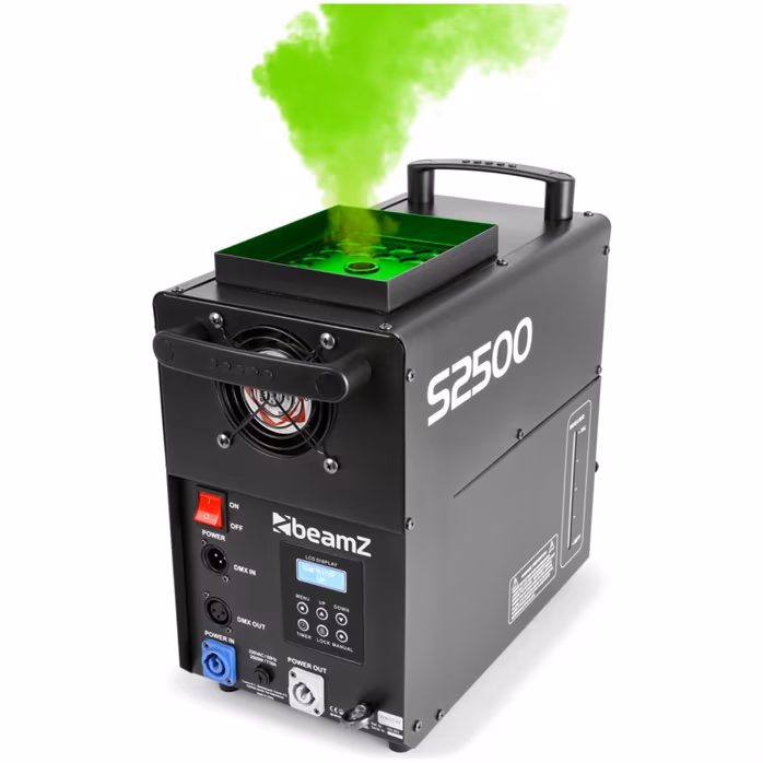 BeamZ S2500 - Wytwornica mgły z LED