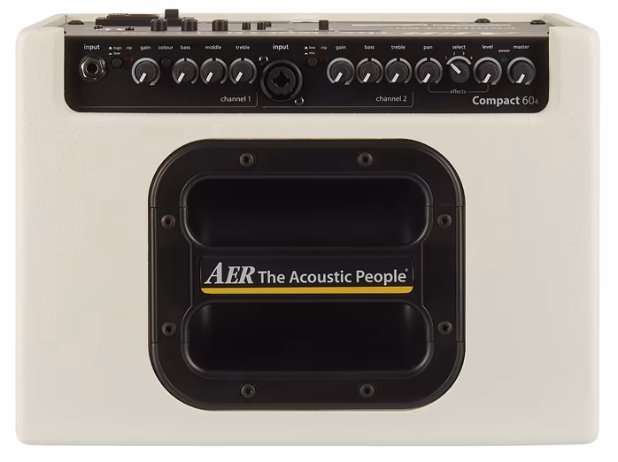 Aer Compact 60 IV White Spatter Finish - Combo do instrumentów akustycznych
