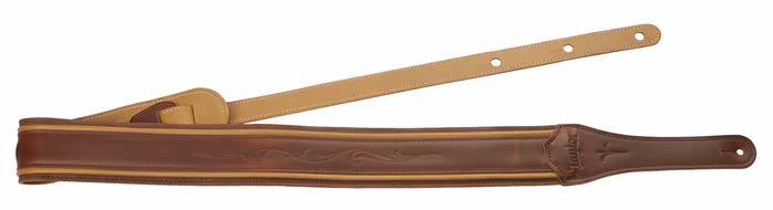Taylor Spring Vine Strap Brown With Butterscotch Trim - Pas gitarowy