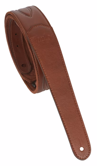 Taylor Vegan Leather Strap Medium Brown - Pas gitarowy