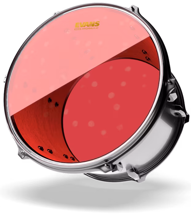 Evans 10" Hydraulic Red - Naciąg do tomów