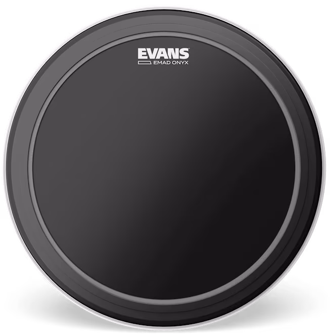 Evans 22" EMAD Onyx - Naciąg do bębna basowego