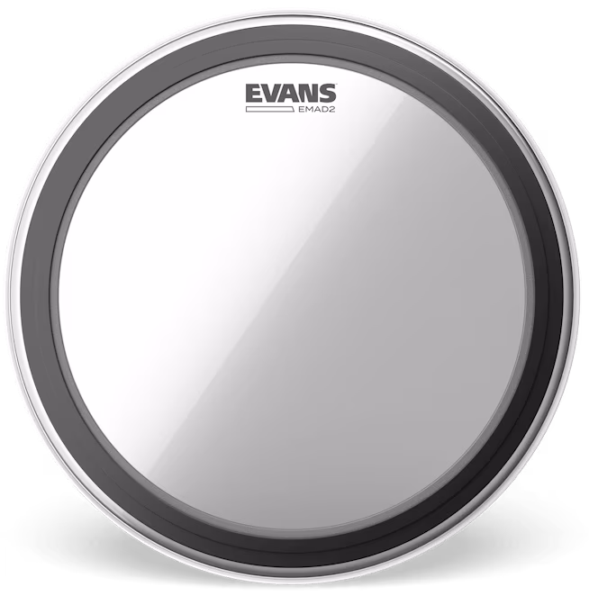 Evans 22" EMAD2 Clear - Naciąg do bębna basowego