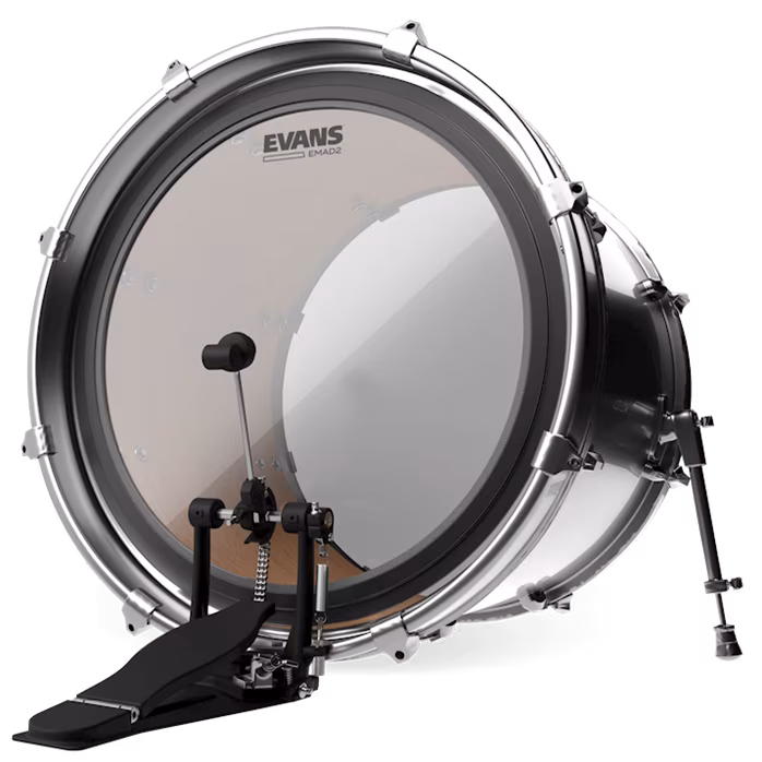Evans 22" EMAD2 Clear - Naciąg do bębna basowego