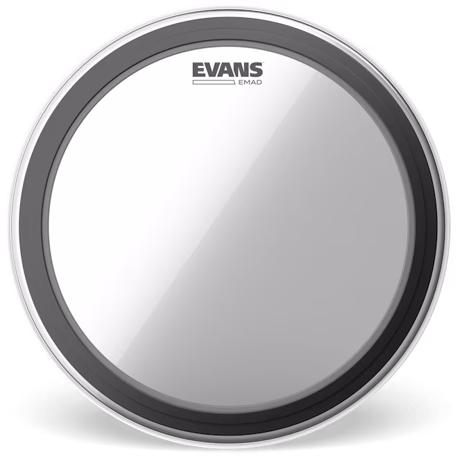 Evans 24" EMAD Clear - Naciąg do bębna basowego