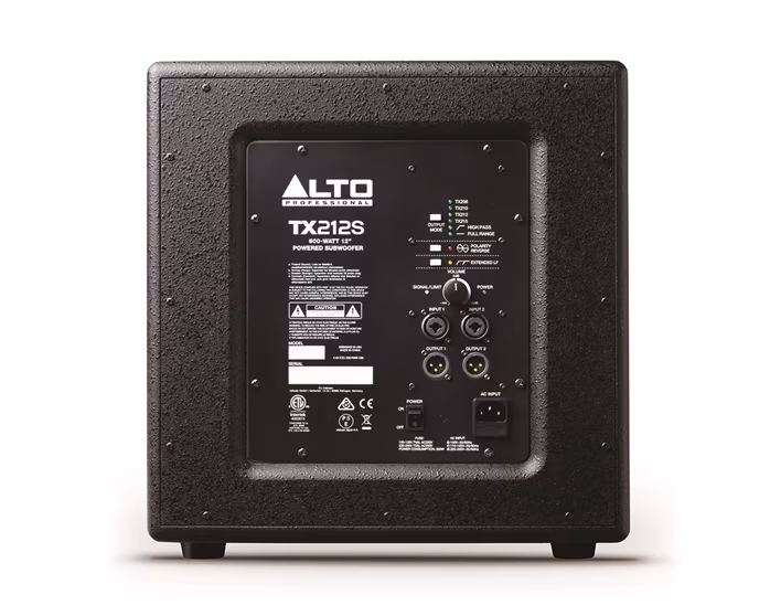 Alto TX212S - Aktywny subwoofer