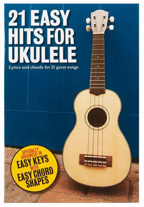 MS 21 Easy Hits For Ukulele - Nuty na ukulele