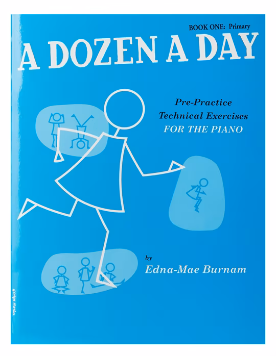 MS A Dozen A Day Book One: Primary - Szkoła gry na fortepianie