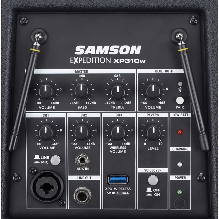 Samson XP310w - System nagłośnieniowy
