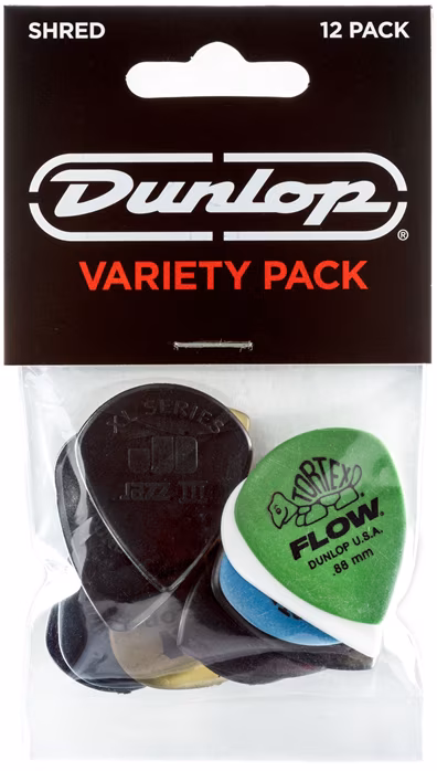 Dunlop Shred Picks Variety Pack - Kostki
