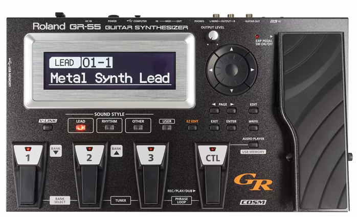 Roland GR-55GK-BK - Syntezator gitarowy