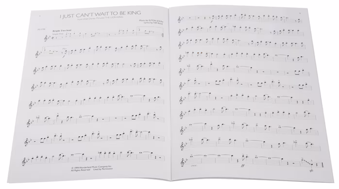 MS Disney Solos (Flute) - Nuty na flet poprzeczny