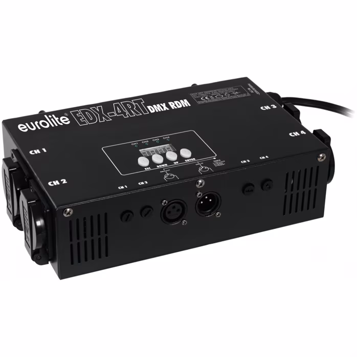 Eurolite EDX-4RT DMX RDM - Ściemniacz