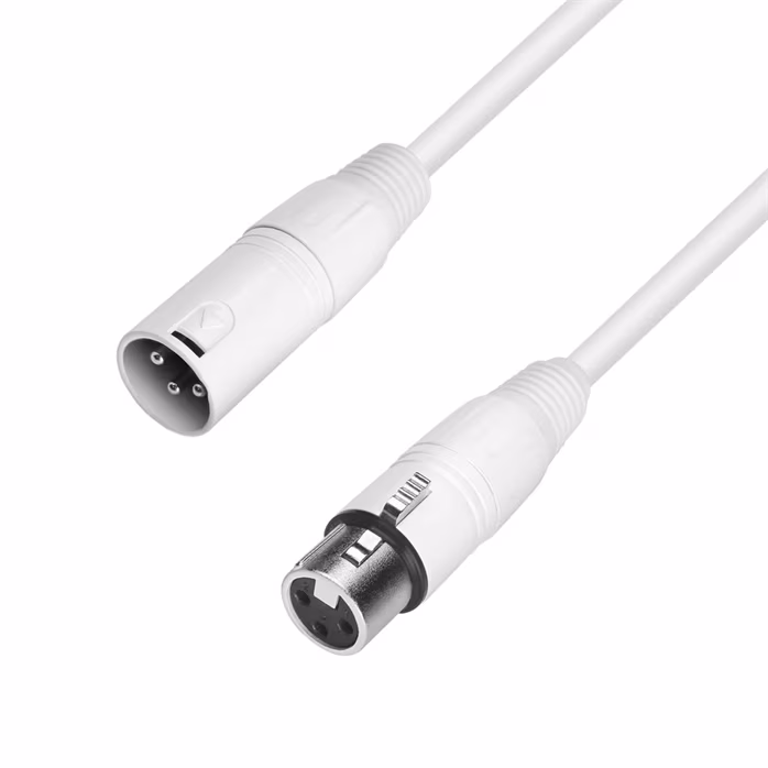 Adam Hall K4 MMF 500 SNOW - Kabel mikrofonowy