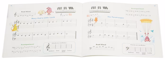 MS John Thompson's Easiest Piano Course: Part 1 - Revised Edition - Szkoła gry na fortepianie