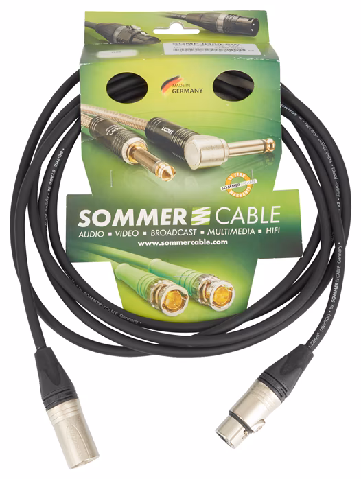 Sommer Cable SGMF-0300-SW - Kabel mikrofonowy