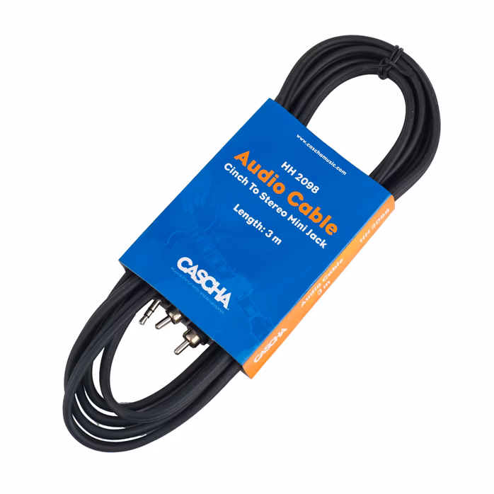 Cascha Audio Cable Stereo 3 m 3,5 mm - Kabel połączeniowy
