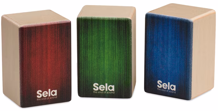 Sela Mini Cajon Shaker Set - Shaker - zestaw