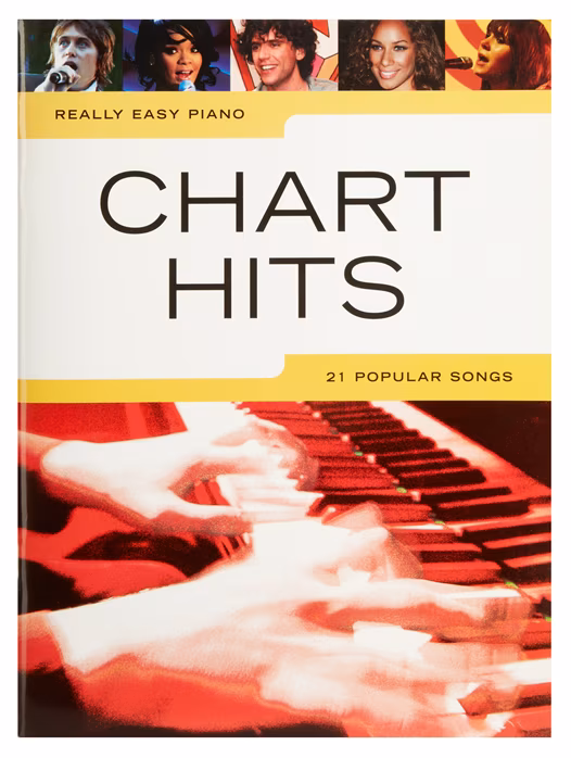 MS Really Easy Piano: Chart Hits - Nuty na fortepian