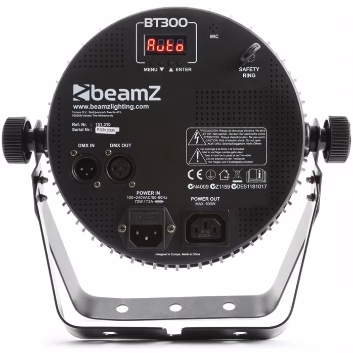 BeamZ BT300 Flat PAR 12x 10W 6in1 LEDs - Reflektor PAR LED
