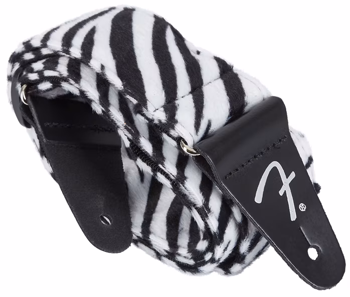 Fender Wild Zebra Print Strap - Pas gitarowy
