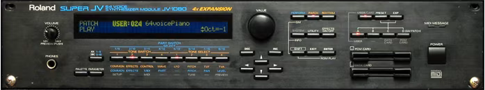 Roland JV-1080 Key - Oprogramowanie