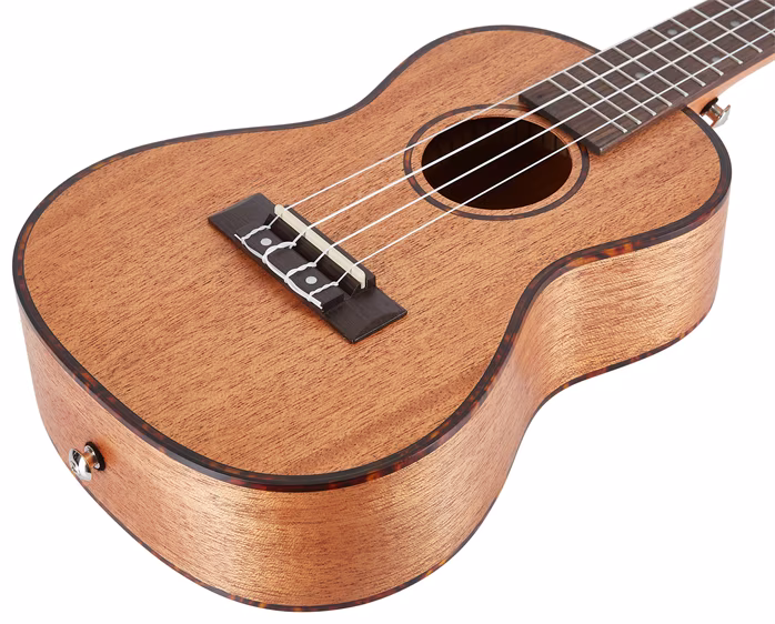 Cascha HH 2036 Concert Mahogany Ukulele Bundle - Zestaw ukulele