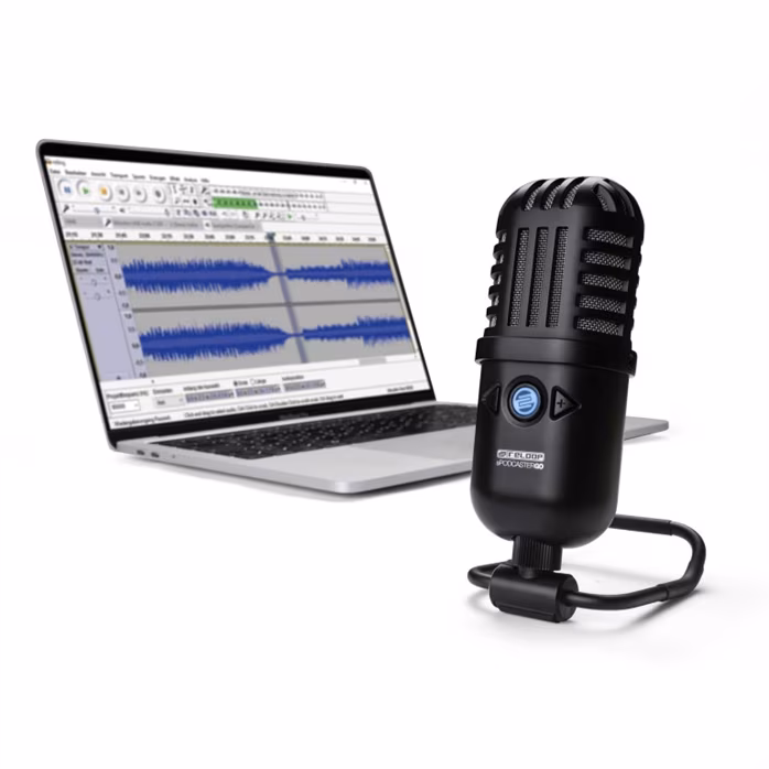Reloop sPodcaster Go - Mikrofon pojemnościowy USB