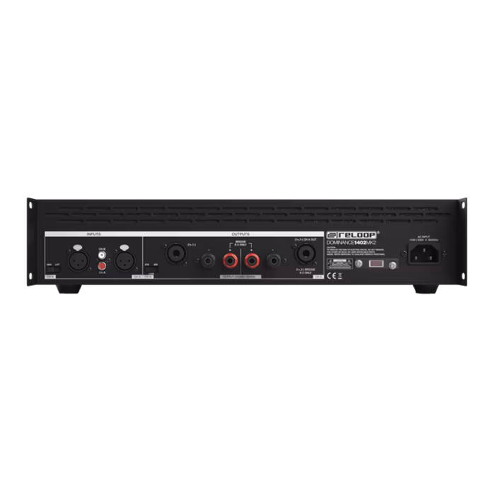 Reloop Dominance 1402 MK2 - Końcówka mocy