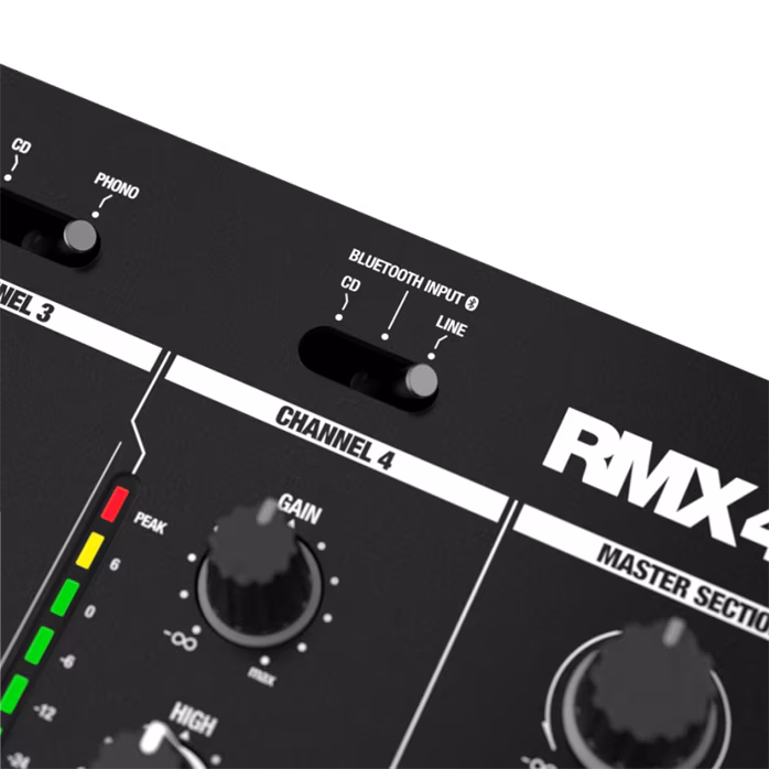 Reloop RMX-44 BT - Pulpit mikserski DJ-ski