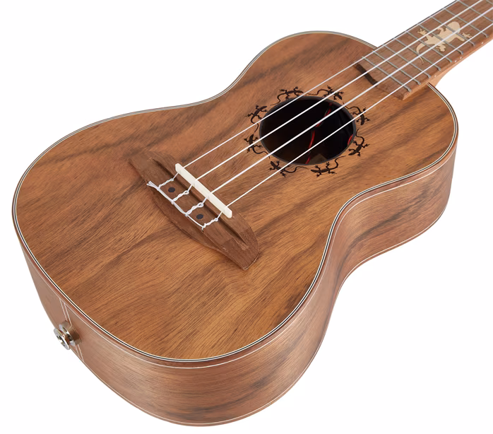 Ortega LIZARD-CC-GBL - Leworęczne ukulele elektroakustyczne