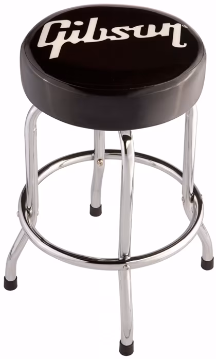 Gibson Premium Playing Stool, Standard Logo, Tall - Krzesło barowe