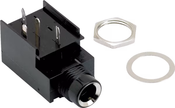 Fender Mono Amplifier Jack, 4-Pin - Sprzęt gitarowy