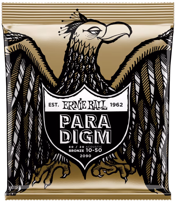 Ernie Ball 2090 Paradigm 80/20 Bronze Extra Light - Metalowe struny do gitary akustycznej
