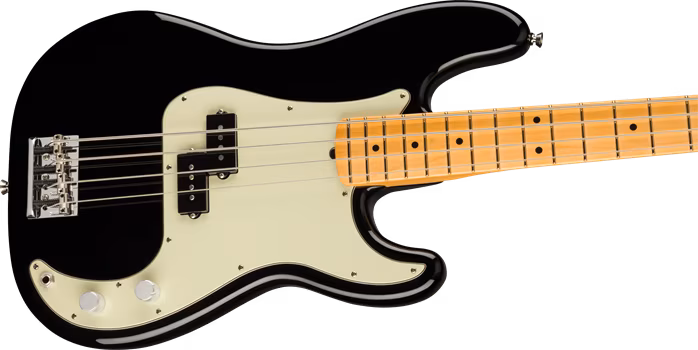 Fender American Professional II Precision Bass MN BLK - Elektryczna gitara basowa