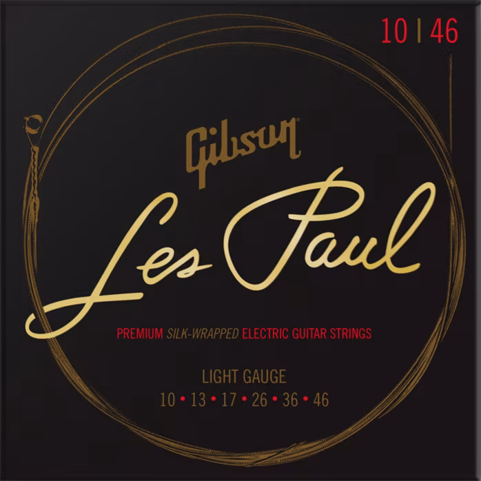 Gibson Les Paul Premium Electric Guitar Strings Light - Struny do gitary elektrycznej